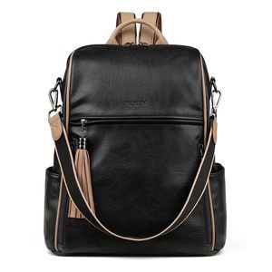 Leather Backpack Purse for Women Designer Travel Backpack Purses PU Fashion🖤